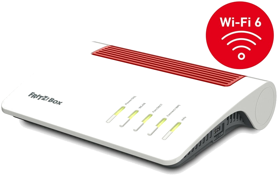 FRITZ!Box 5530 router met Wi-Fi 6